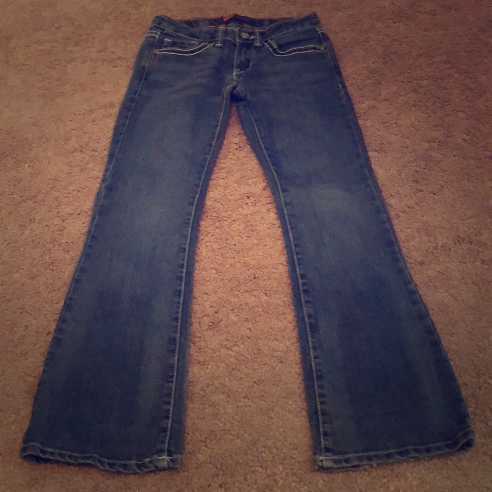 Girls Levi Bootcut Jeans